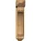 Ekena Millwork Legacy Arts and Crafts Rough Sawn Bracket w/ Offset Brace, Western Red Cedar, 6"W x 20"D x 28"H BKT0604X20X28LEC03RWR - alternate 3